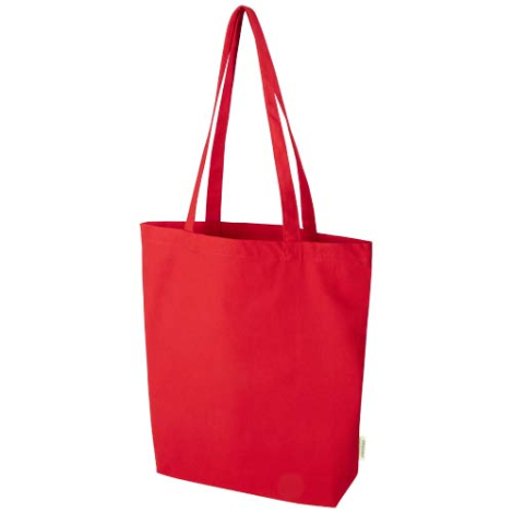 Shopper 11 L en coton biologique 180 g/m² publicitaire Odisha