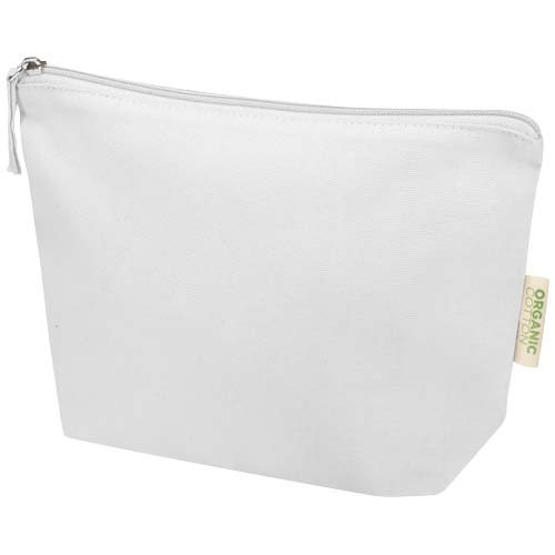 Trousse personnalisable 1 L coton bio 180 g/m² Odisha Blanc