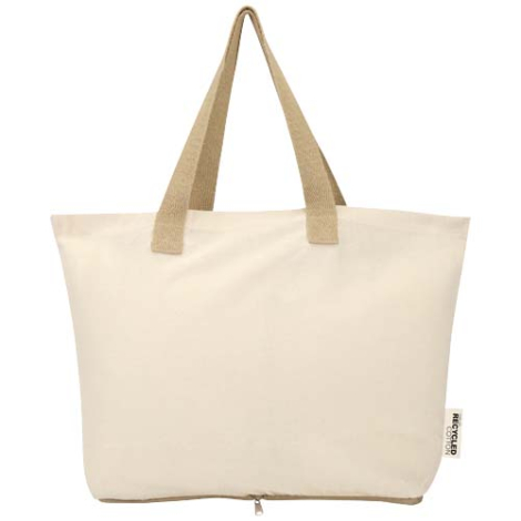 Sac pliable publicitaire 7 L coton recyclé 140 g/m² Sierra