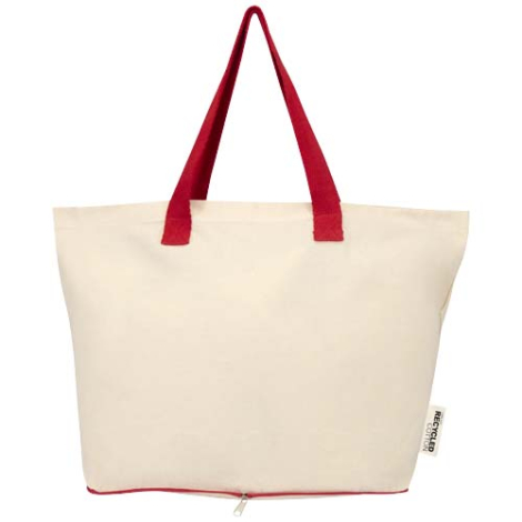 Sac pliable publicitaire 7 L coton recyclé 140 g/m² Sierra