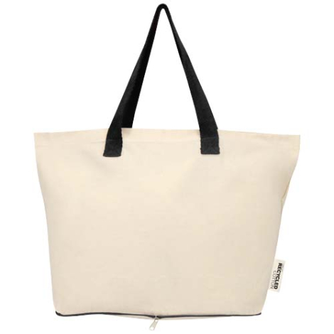 Sac pliable publicitaire 7 L coton recyclé 140 g/m² Sierra