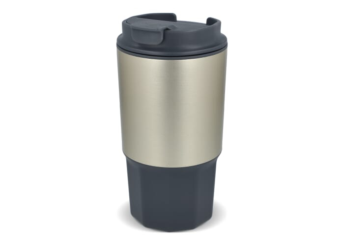 Horloge murale personnalisée en bambou naturel minimaliste Gris