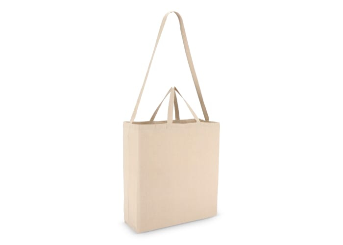 Sac fourre-tout personnalisable coton 220g 40x13x44cm Ecru