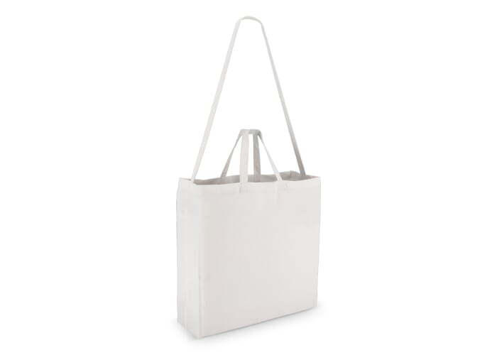 Sac fourre-tout coton 220g 40x13x44cm à personnaliser Blanc