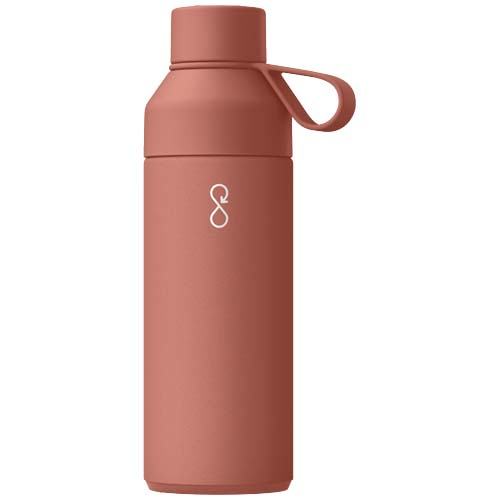 Gourde 500ml personnalisée recyclée Ocean Bottle Brique