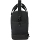 Vue latérale d’un sac de sport noir avec poche zippée et point d’attache pour la sangle d’épaule, sans personnalisation visible. Vue latérale d’un sac de sport noir avec poche zippée et point d’attache pour la sangle d’épaule, sans personnalisation visible.