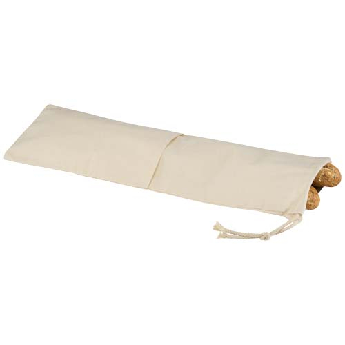 Sac à pain publicitaire en coton Nola Naturel