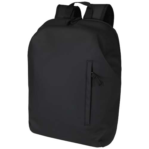 Sac à dos antivol recyclé publicitaire écran 15" Resi Plus Noir