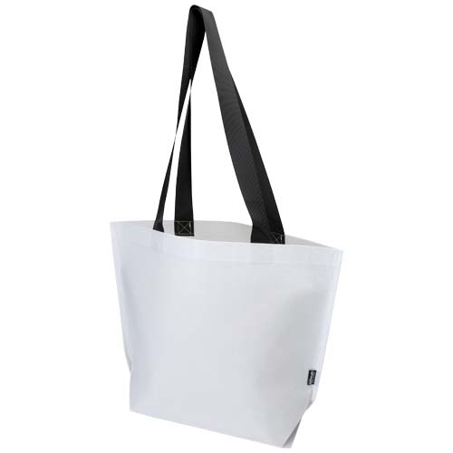 Cabas recyclé laminé personnalisable 18 L Duo Blanc