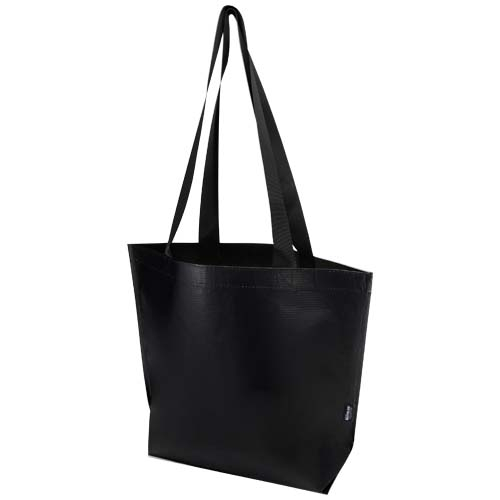 Cabas recyclé laminé personnalisable 18 L Duo Noir