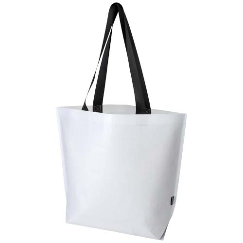 Sac shopping oversize recyclé personnalisable 30 L Duo Blanc
