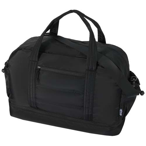 Sac sport recyclé 30 L à fond isolé publicitaire Puffer Noir