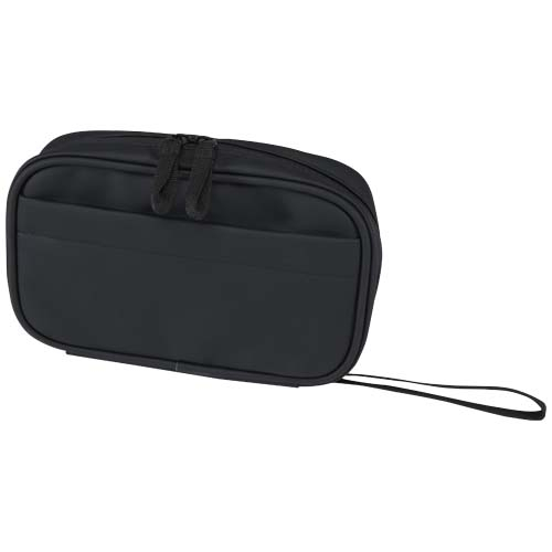 Pochette accessoires personnalisée 1 L PU recyclé GRS Resi Plus Noir