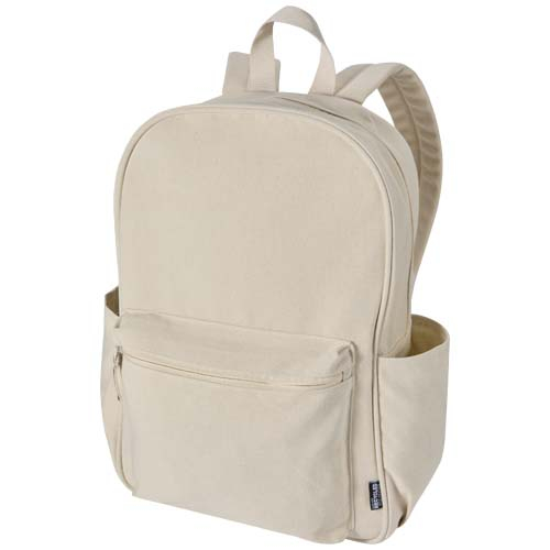 Sac ordinateur 14" personnalisable 16 L fermeture rolltop Recanvas Grès