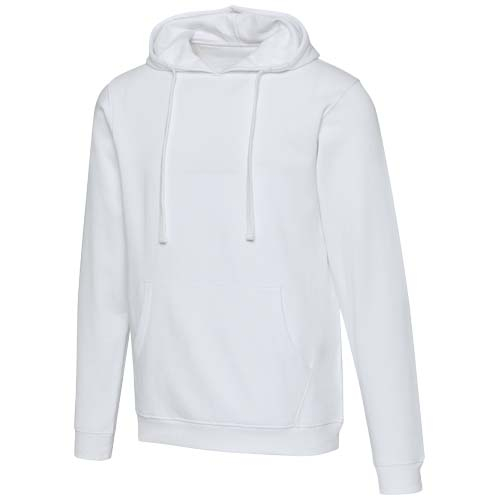 Sweat à capuche publicitaire unisexe coton bio 280g/m² Spinel Blanc
