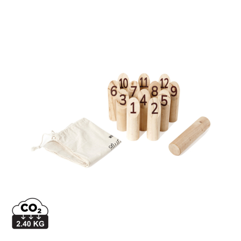 Jeu promotionnel de quilles scandinaves Muge VINGA