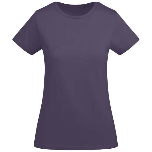 T-shirt coton bio 175g personnalisable femme Breda Roly Lilas