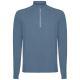 Sweatshirt publicitaire homme demi-zip recyclé et technique Estambul