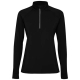 Sweatshirt promotionnel femme demi-zip recyclé technique Estambul