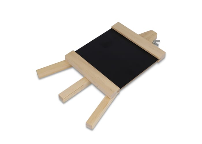 Chevalet en bois avec tableau personnalisable Nature