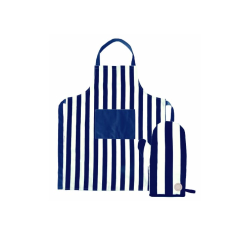 Ensemble promotionnel tablier et gant recyclés Aron