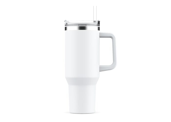 Mug personnalisable en matériaux recyclés 1,2L Ozzy Blanc