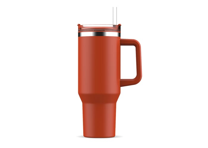 Mug personnalisable en matériaux recyclés 1,2L Ozzy Orange