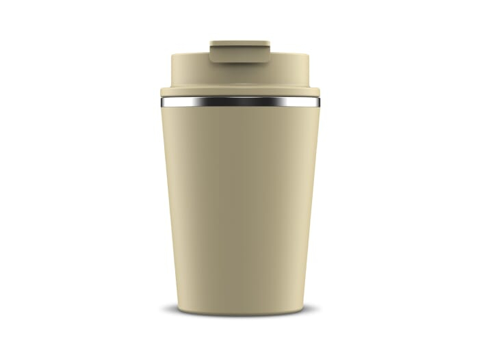 Tasse 280ml à personnaliser en matériaux recyclés T-cup Beige