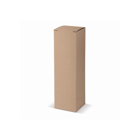 Packaging carton pour bouteille à personnaliser 7,5x23 cm