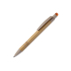 Stylo-stylet à bille publicitaire en bambou et paille de blé Stylo-stylet à bille publicitaire en bambou et paille de blé
