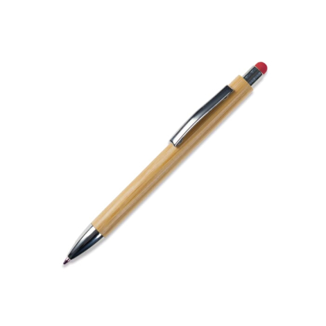 &nbsp;Stylo-stylet promotionnel en bambou New York