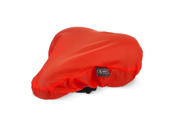 Protège-selle personnalisable en R-PET Rouge