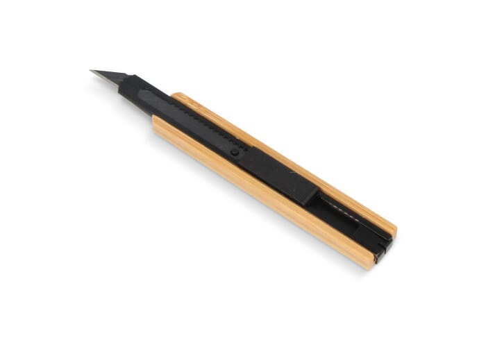 Cutter en bambou personnalisable Hobby Noir