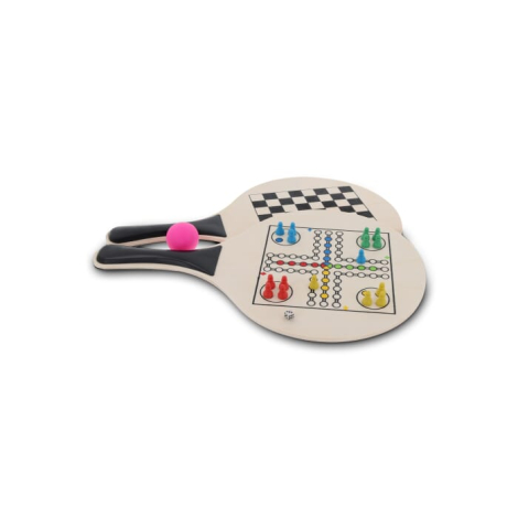 Raquettes de plage avec surface de jeu à personnaliser