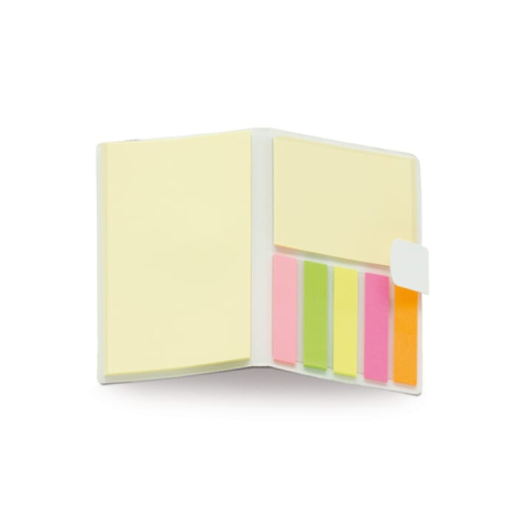 Carnet publicitaire avec marques pages - Eco