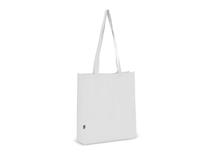 Sac cabas promotionnel rPET non tissé 75g Blanc