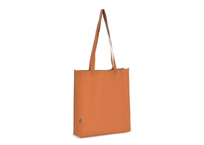 Sac cabas promotionnel rPET non tissé 75g Orange