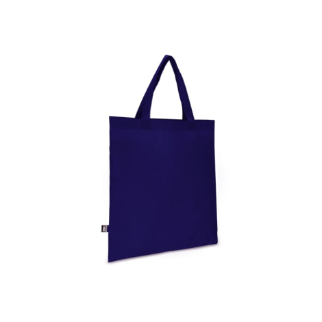 Tote-bag personnalisable avec poignées courtes rPET non tissé 75g