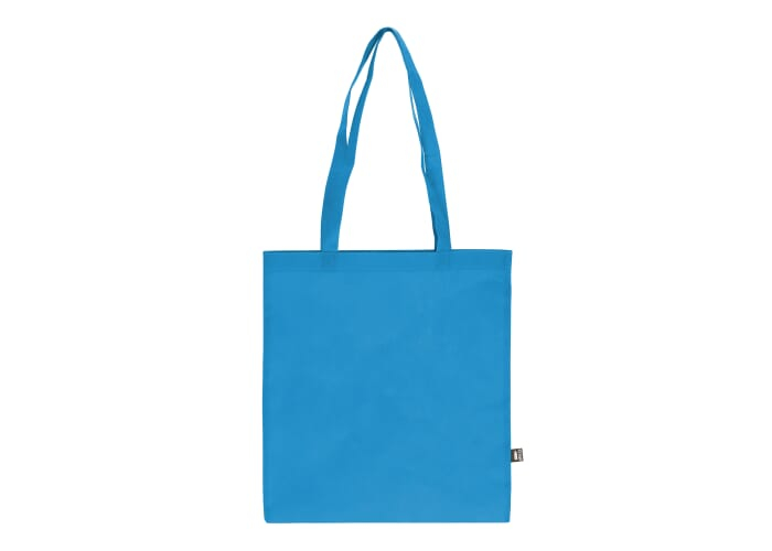 Sac personnalisable rPET non tissé 75g anses longues Bleu