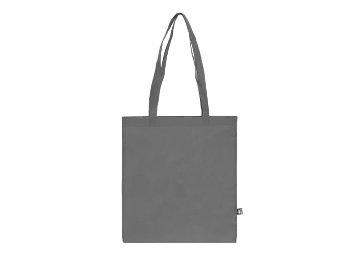 Sac personnalisable rPET non tissé 75g anses longues Gris