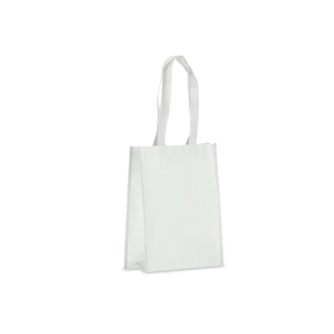 Tote-bag promotionnel avec soufflet rPET laminé non tissé 105g