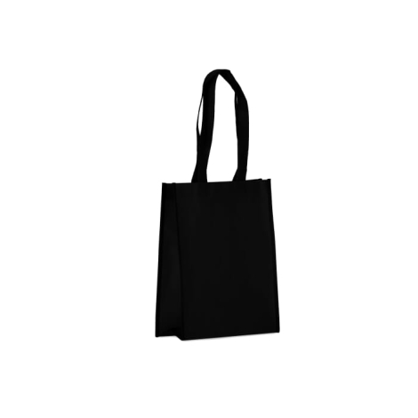 Tote-bag promotionnel avec soufflet rPET laminé non tissé 105g
