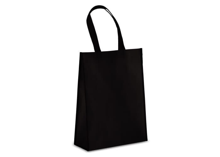 Sac cabas rPET laminé non tissé 105g publicitaire Noir