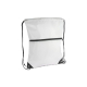 Sac personnalisable à cordon et fermeture zippée rPET