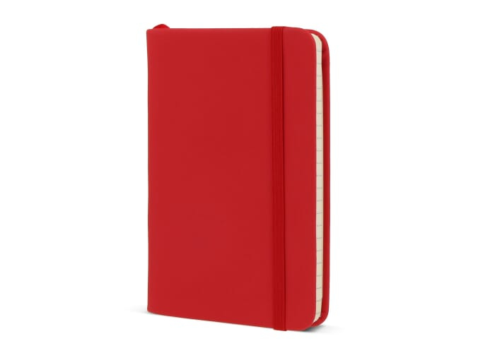 Carnet personnalisable A6 rPET / PU Rouge
