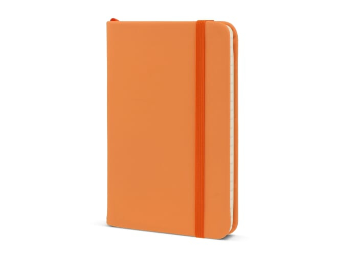 Carnet personnalisable A6 rPET / PU Orange