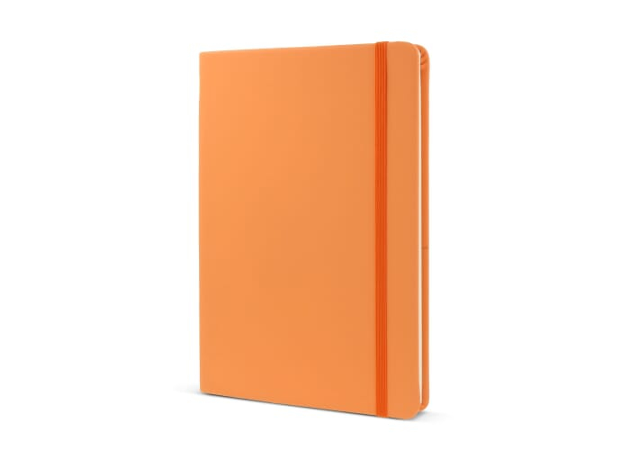 Carnet A5 publicitaire rPET Orange