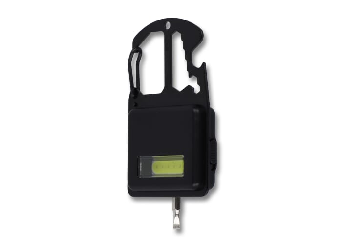 Multi-outil compact personnalisable rABS et métal 7 fonctions Noir