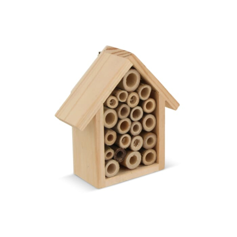 Mini-maison des abeilles en bois à personnaliser
