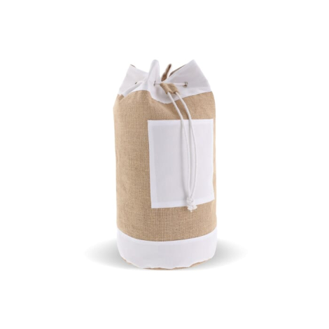 Sac marin promotionnel en jute et coton 